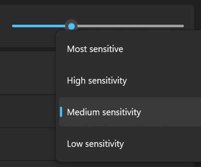 customize touchpad gestures