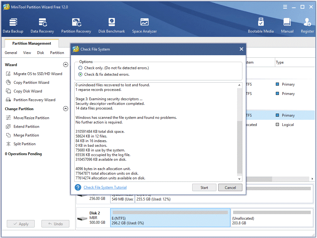 file system error (-21472 photos windows 10