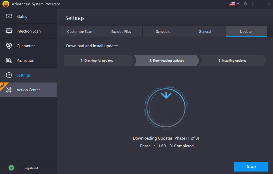 download the updated virus-min