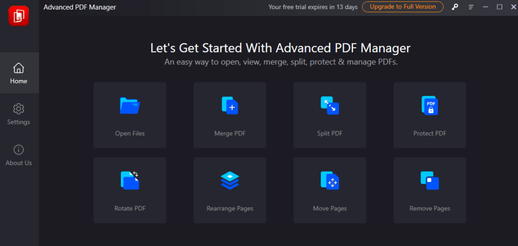 advanced pdf manager