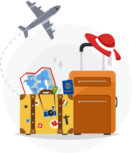 flights and auto rentals
