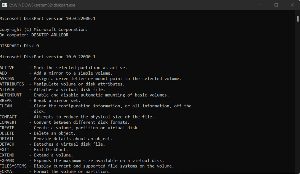 bootrec fixboot access denied