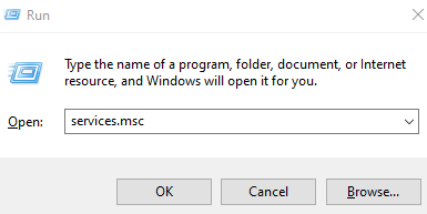 the Enter key