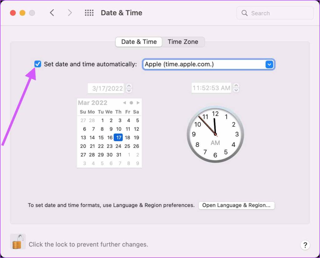 time