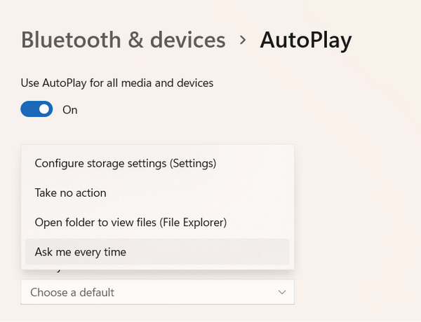 Autoplay Settings