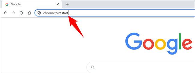 restart google Chrome ss