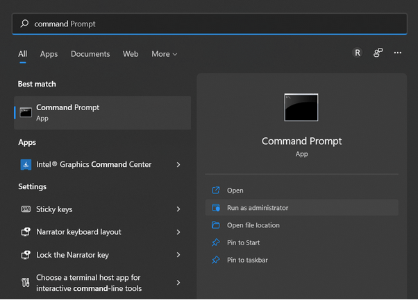 Command Prompt