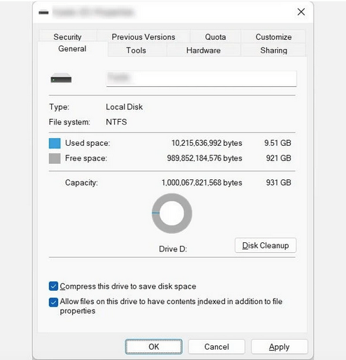 Compress this drive