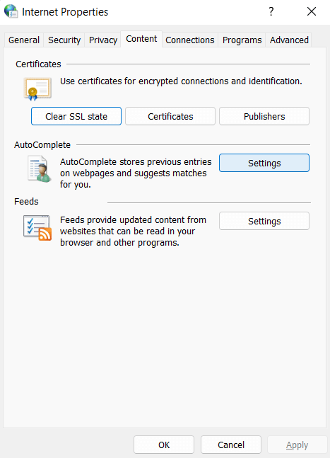 Credential manager not working