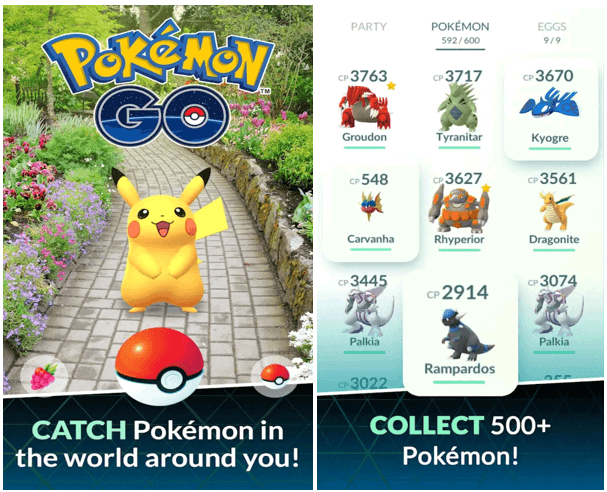 Spoofing location in pokemon go