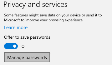 Credential manager not working