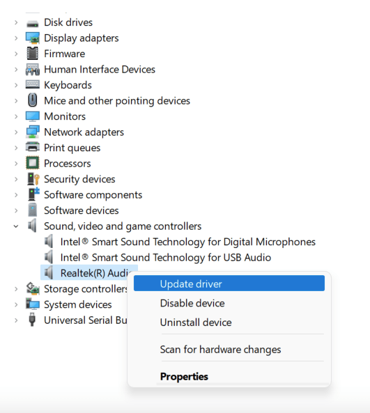 Update Driver