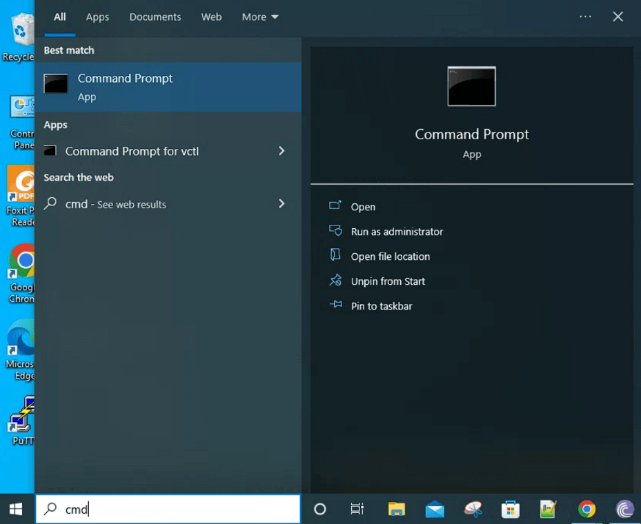 Change Directories in Command Prompt