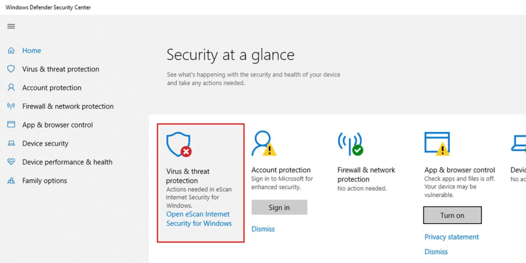 Enable Microsoft Defender's Limited Periodic Scanning