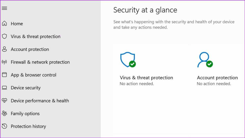 security-at-a-glance