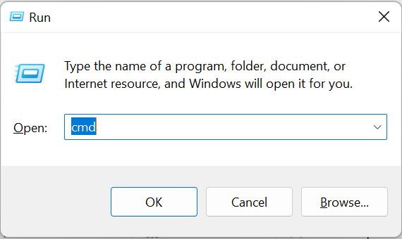 Change Directories in Command Prompt