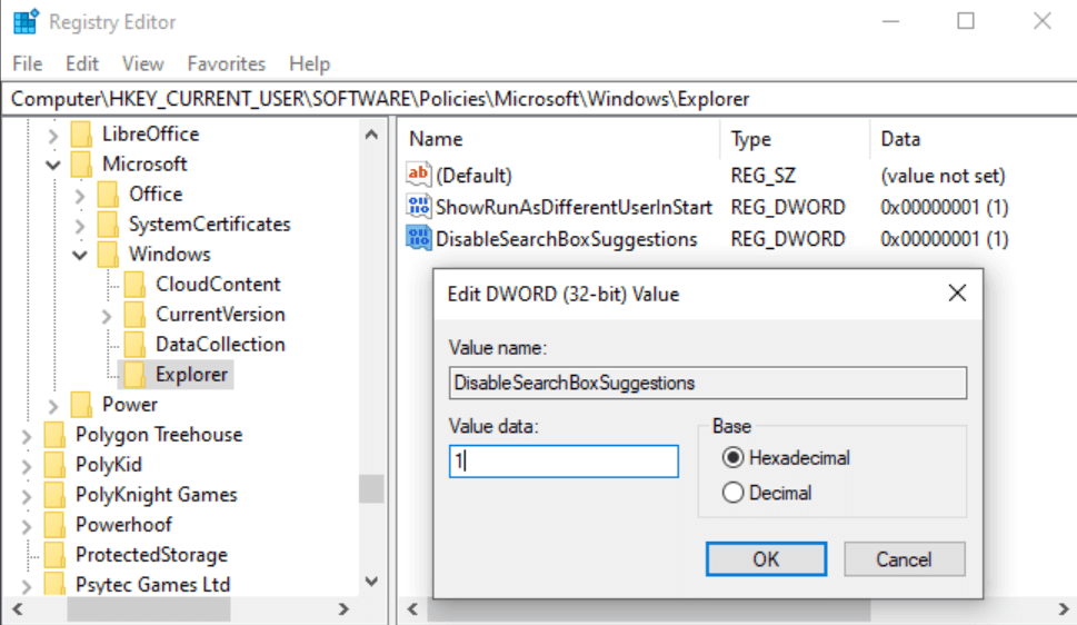get rid of Bing