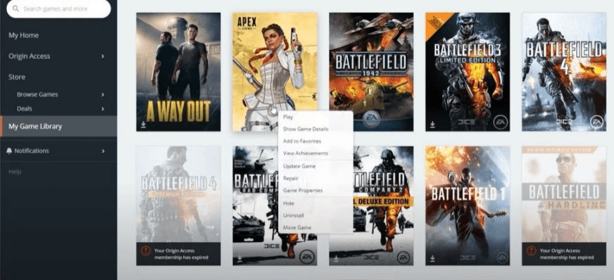 Game files