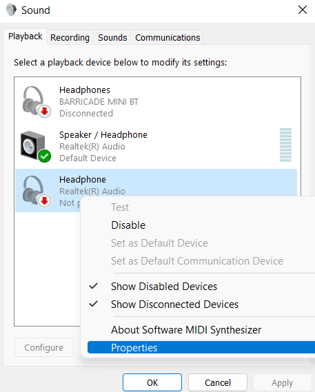 windows video editor custom audio not working