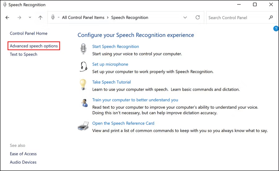 Type Speech Recognition