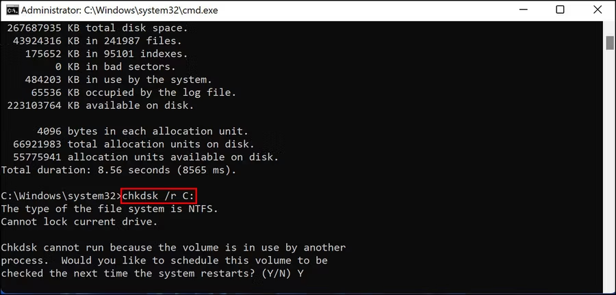 cmd admin