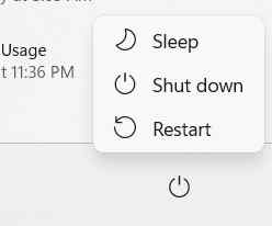 restart