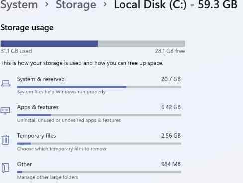 size-information size-information