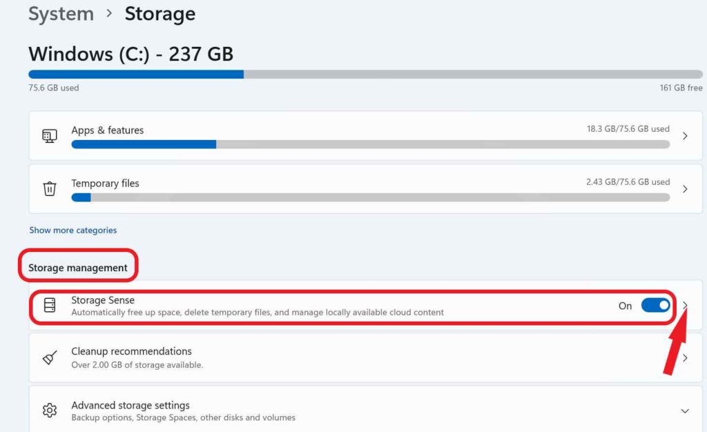 storage-sense