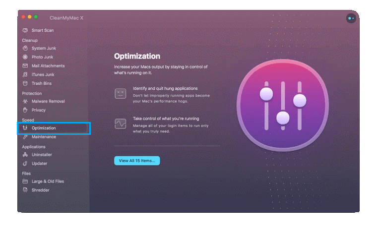 Check CPU usage Mac