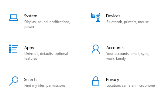 Accounts Accounts