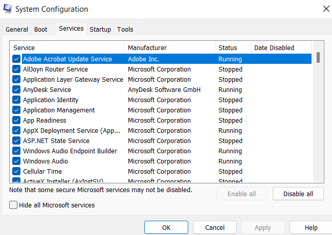 low system resources windows 10