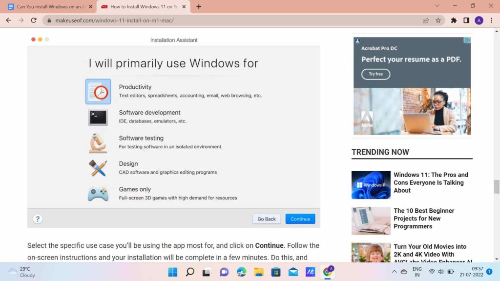 Install Windows On Apple Silicon Mac