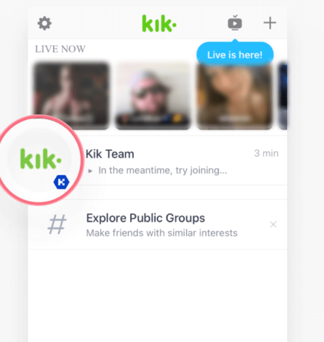 delete my kik account