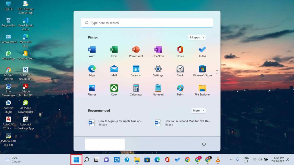 Change the Task Manager Default Start Page