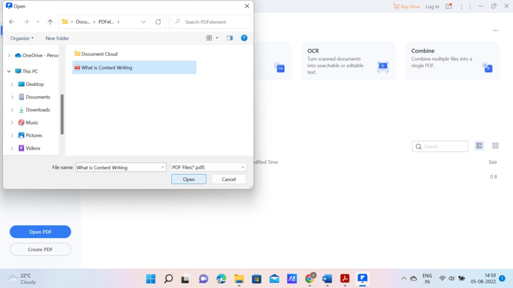 Open the PDF