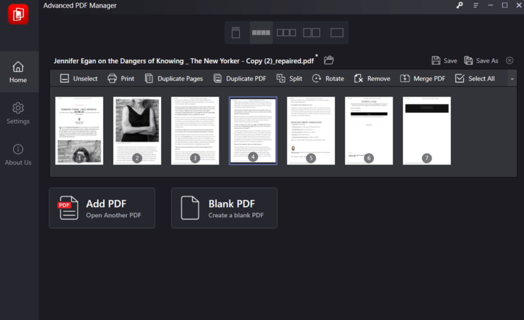 PDF files