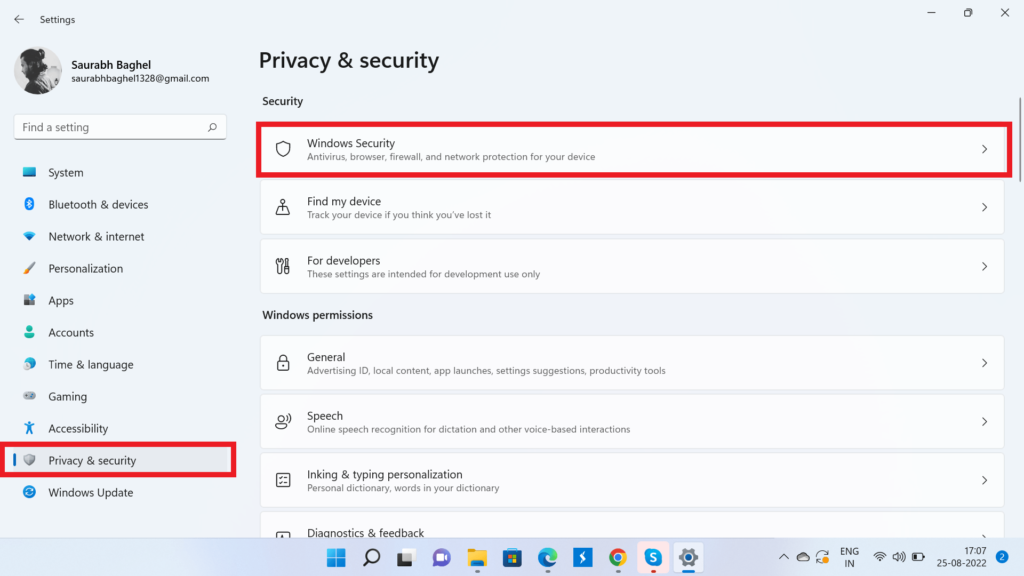 Privacy & Security