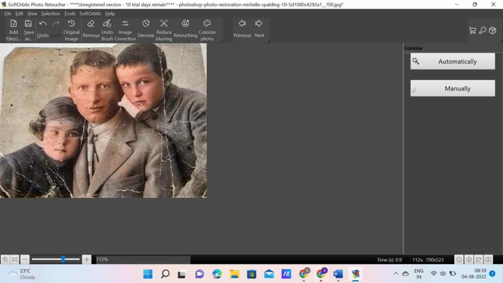 software to restore old photos