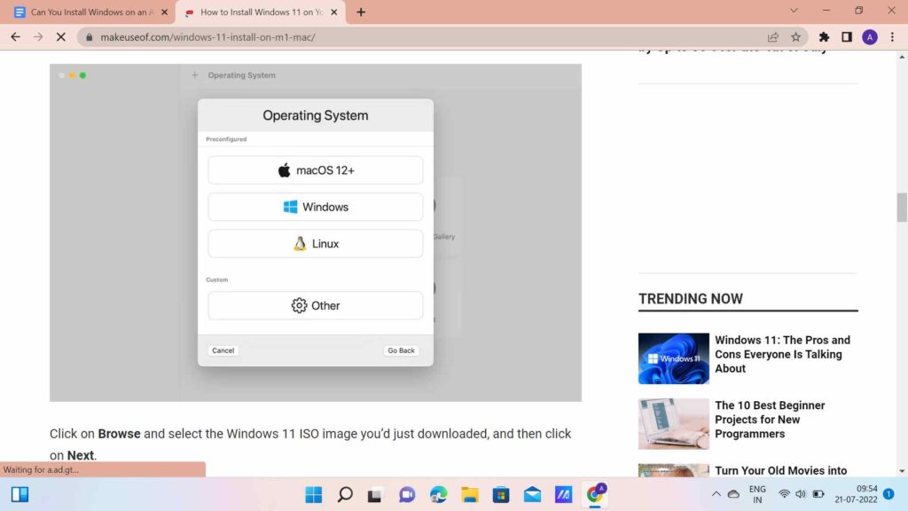 Install Windows On Mac