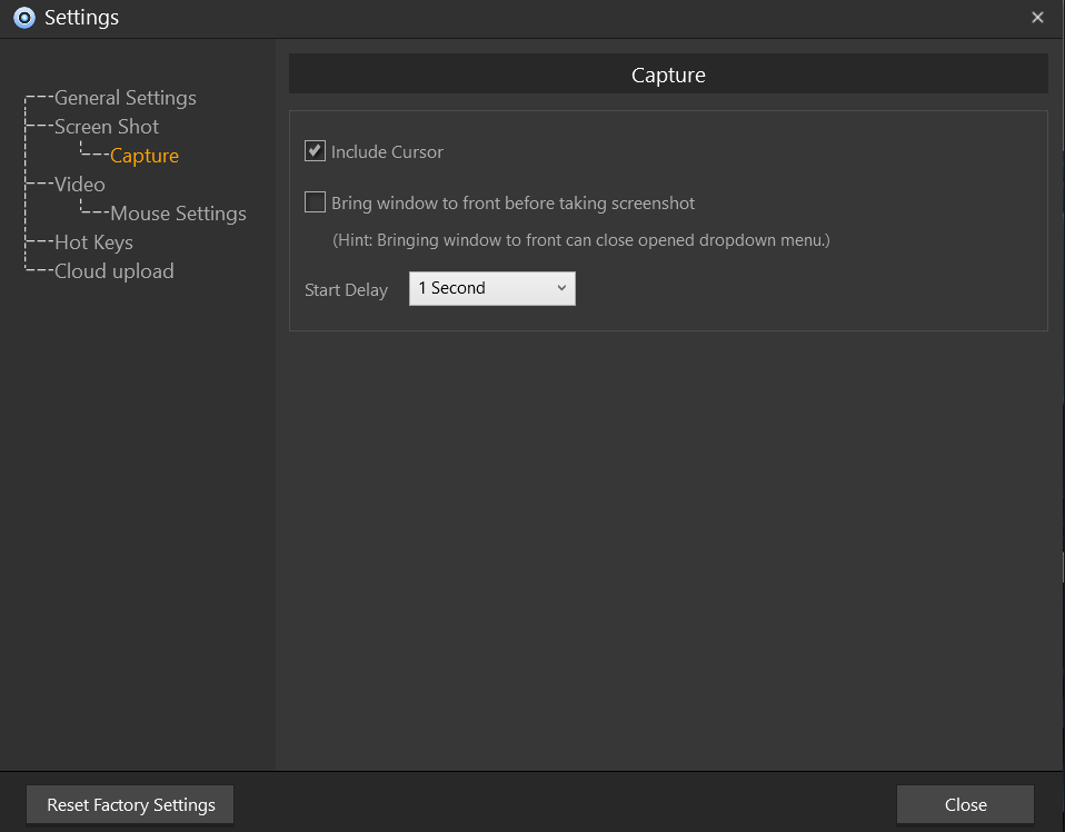 Screenshot at regular intervals on windows