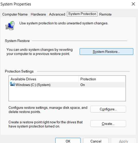 system-protection system-protection