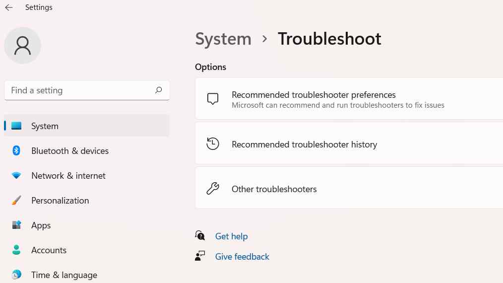 troubleshoot