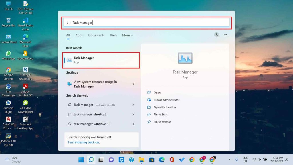 Change the Task Manager Default Start Page on Windows 11