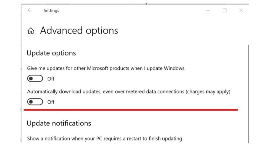 'Automatically download updates