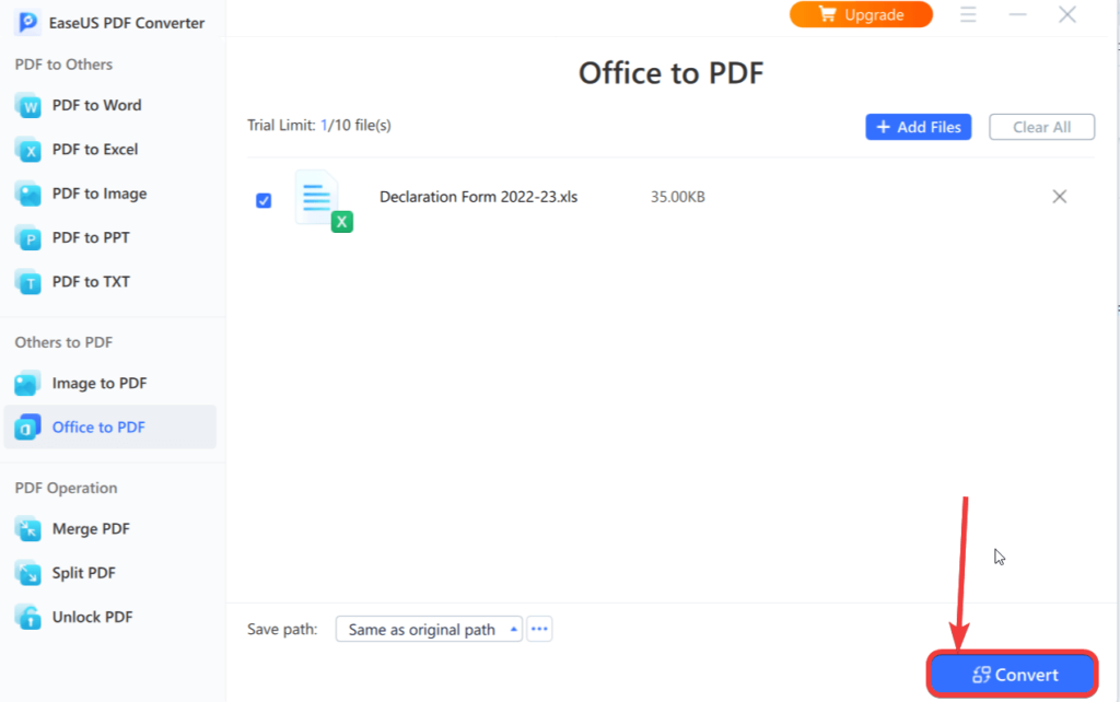 Easeus PDF Editor