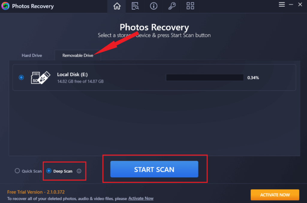 Systweak Photos Recovery