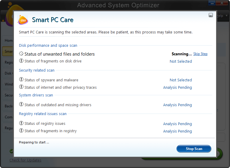 Smart pc care