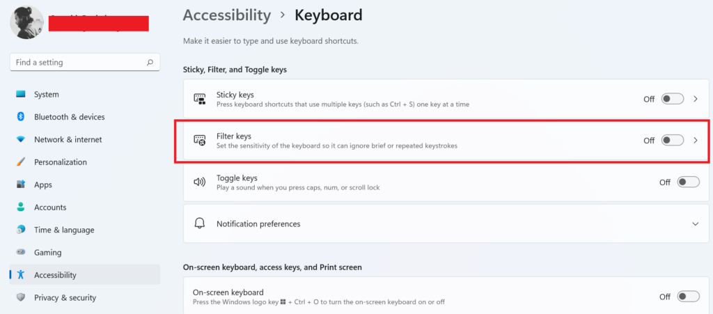 Toggle