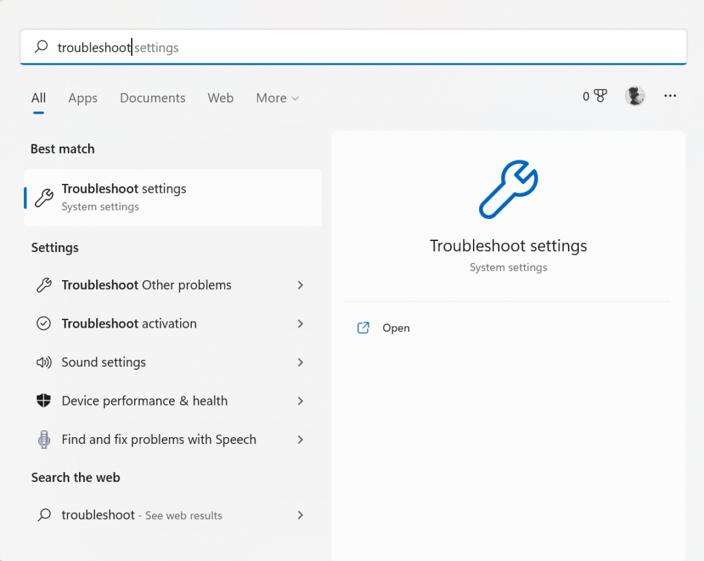 Troubleshoot