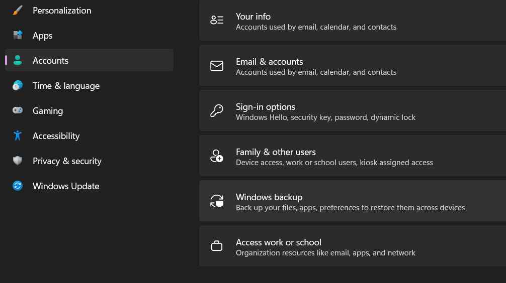 accounts